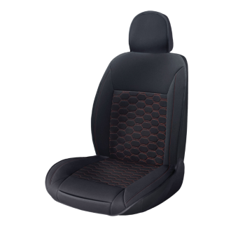 COUVRE SIEGE CONFORT TEXTIL NOIR/RO