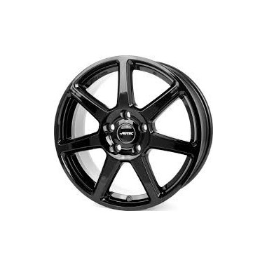 4 JANTES AUTEC TALLIN 4X100 6.5X15 ET 38 NOIR BRILLANT