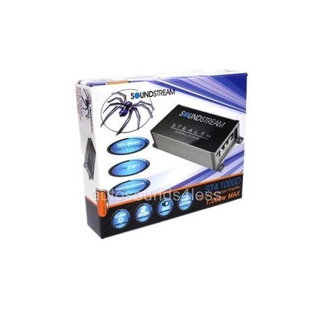 Soundstream ST4.100D – Amplificateur auto 4 canaux Class D