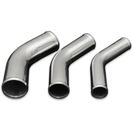 COUDE EN ALU 45° 76MM