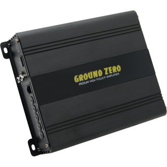 AMPLIFICATEUR MONO GROUND ZERO 580W RMS SOUS 1 OHM