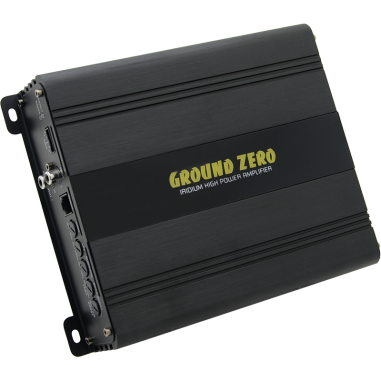 AMPLIFICATEUR MONO GROUND ZERO 580W RMS SOUS 1 OHM