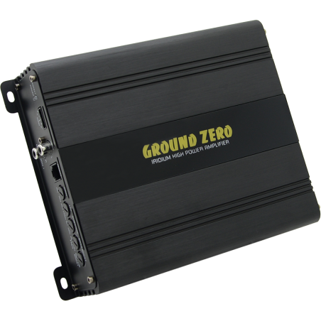 AMPLIFICATEUR MONO GROUND ZERO 580W RMS SOUS 1 OHM