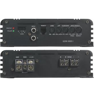 AMPLIFICATEUR MONO GROUD ZERO 1250W RMS SOUS 1 OHM 2