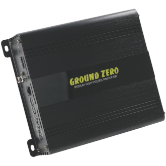 AMPLIFICATEUR MONO GROUD ZERO 1250W RMS SOUS 1 OHM