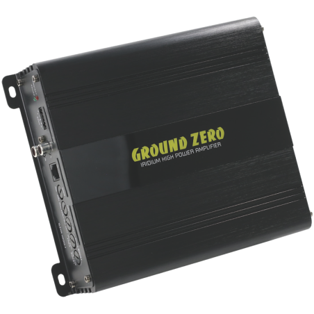 AMPLIFICATEUR MONO GROUD ZERO 1250W RMS SOUS 1 OHM