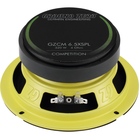 HAUT PARLEUR GZCM6.5XSPL MEDIUM GROUND ZERO 16.5CM  320W MAX 4OHM VENDU A L'UNITE