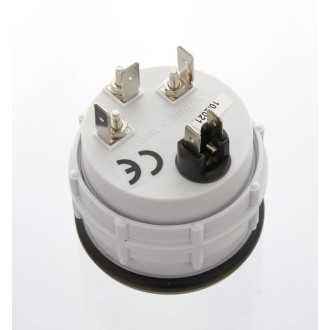 MANOMETRE TEMPERATURE EAU FOND NOIR 2