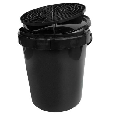 SEAU DE LAVAGE DE VOITURE 15L NOIR