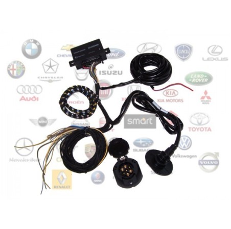 FAISCEAU 7 BROCHES UNIVERSEL D ATTELAGE POUR VEHICULE UTILITAIRE MULTIPLEXE
