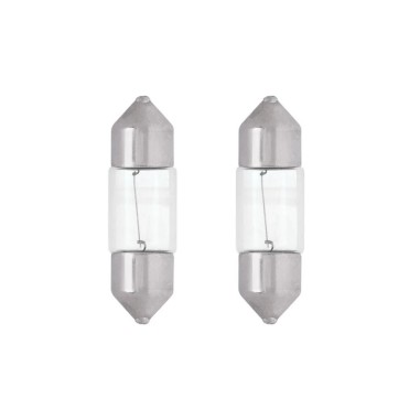 2 AMPOULES 12V 10W S8.5D 11X30MM (BLISTER) RING