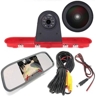 kit retroviseur avec ecran + camera de recul avec feux de...