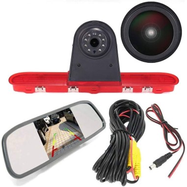 kit retroviseur avec ecran + camera de recul avec feux de stop pour TOYOTA PROACE