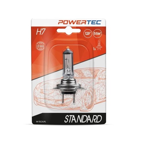 AMPOULE HALOGENE H7 PX26D 12V 55W (BLISTER) X1 MTECH