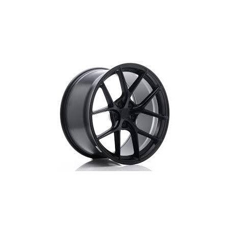 4 JANTES JAPAN RACING SL01 18X8 5X100 ET40 NOIR BRILLANT LEGERE