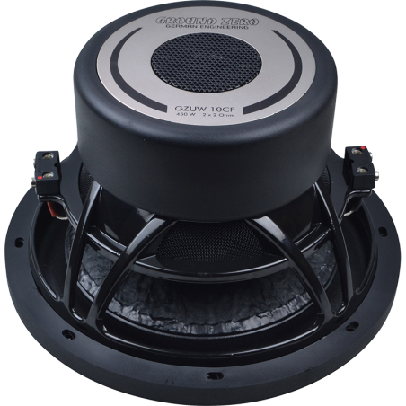 SUBWOOFER GROUND ZERO 25CM 450W RMS 2X2 OHM SOUND QUALITY