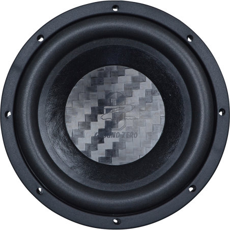 SUBWOOFER GROUND ZERO 25CM 450W RMS 2X2 OHM SOUND QUALITY