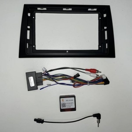 KIT INTEGRATION RADIO 9 POUCES VW GOLF 6 2008-2013 AVEC MODULE DE GESTION DES COMMANDES AU VOLANT