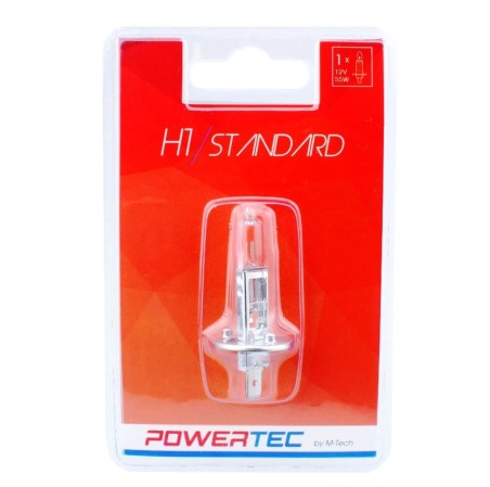 AMPOULE HALOGENE H1 X 1 (ECO PACKAGING) P14.5S 12V 55W MTECH