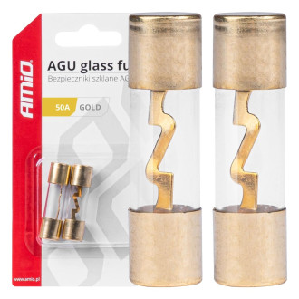 FUSIBLES AGU VERRE 50A X 2 AMIO 2