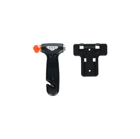 MARTEAU BRISE VITRES D'URGENCE NOIR CARPOINT