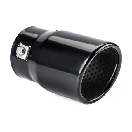 EMBOUT D'ÉCHAPPEMENT EN ACIER INOXYDABLE NOIR MT 017B AMIO