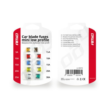 FUSIBLES MINI 5A À 30A 10 PCS AMIO