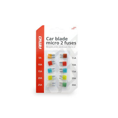 FUSIBLES MICRO 2 5A À 30A 10PCS AMIO