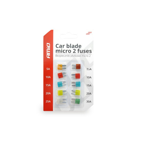 FUSIBLES MICRO 2 5A À 30A 10PCS AMIO
