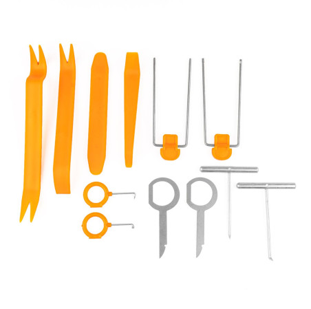 KIT D'OUTILS 12 PIÈCES POUR RETIRER LES GARNITURES, SELLERIE, AUTORADIO AMIO