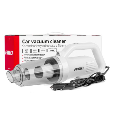 ASPIRATEUR DE VOITURE 12V 60W AVEC EMBOUTS AMIO