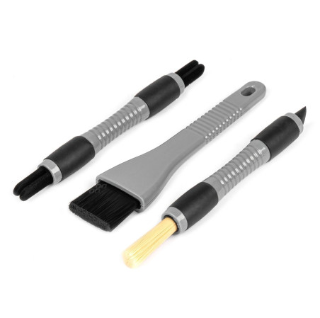 JEU DE 3 BROSSES POUR INTÉRIEUR VOITURE AMIO