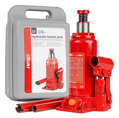 CRIC BOUTEILLE HYDRAULIQUE 5T AVEC COFFRET AMIO