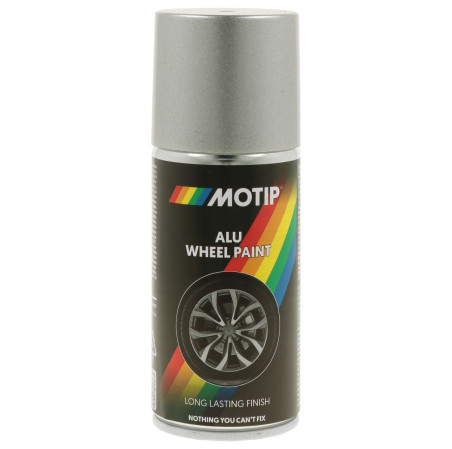 PEINTURE POUR JANTES ARGENT AEROSOL 150ML MOTIP