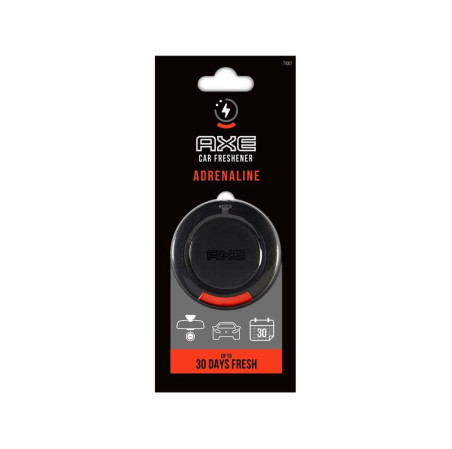 DÉSODORISANT AXE 3D ADRENALINE - A SUSPENDRE z
