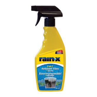 NETTOYANT VITRES + ANTI-PLUIE PULVERISATEUR 500ML RAIN X 2