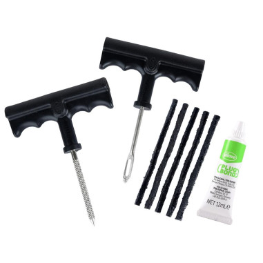 KIT MECHES POUR PNEUS SLIME (5 MECHES + 2 OUTILS + PLUG BOND)