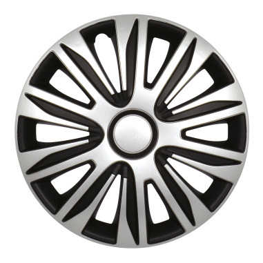 JEU D ENJOLIVEURS DE ROUES NARDO SILVER BLACK 15INCH