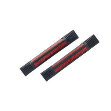 PROTEGE PORTIERES 14CM NOIR SIMPLE 2PCS
