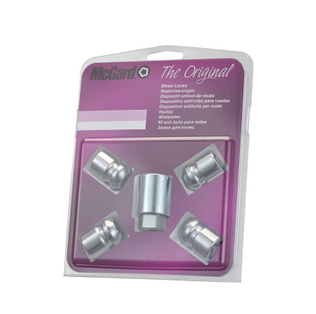 4 ECROUS ANTIVOL SU MCGARD M12X1.5/ R12/ LONG. 29,9MM/ Ø19MM