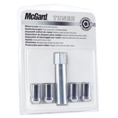 4 ECROUS US SU MCGARD M14X1.5/ 60°/ LONG. 49.1MM/ Ø26MM