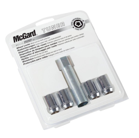4 ECROUS US SU MCGARD M12X1.5/ 60°/ LONG. 31.5MM/ Ø21MM