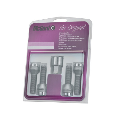 4 VIS ANTIVOL SU MCGARD M14X1.5/ 60°/ LONG. 45MM/ Ø17MM