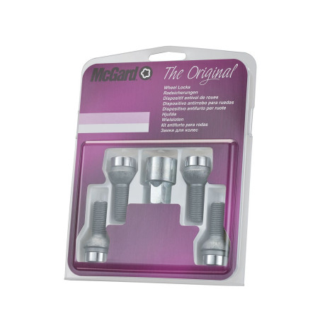 4 VIS ANTIVOL SU MCGARD M14X1.5/ R13/ LONG. 26.7MM/ Ø17MM