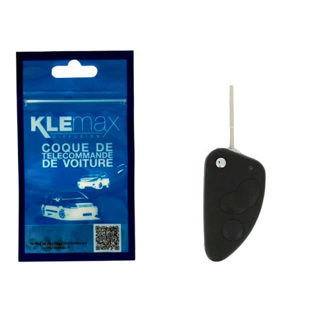 COQUE CLE ADAPTABLE ALFA ROMEO 3 BOUTONS LAME FRAISEE RETRACTABLE 7MM