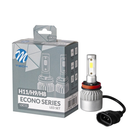 2 AMPOULES LED H11/H9/H8 80W 9 A 32V 10000 LUMENS 6500K