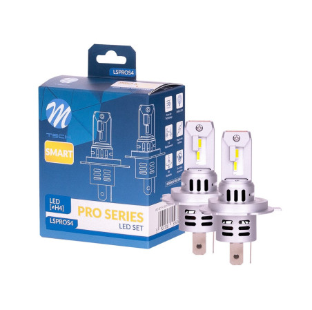 2 AMPOULES LED H4/H19 42W 12V 6000K 4600LM MAX PLUG AND PLAY