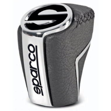 POMMEAU SPARCO CLASSIC STYLE ALU/NOIR (HORS BAGUE MARCHE AR) z