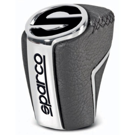POMMEAU SPARCO CLASSIC STYLE ALU/NOIR (HORS BAGUE MARCHE AR) z
