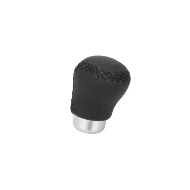 POMMEAU CUIR NOIR (AVEC BAGUE DE MARCHE AR)